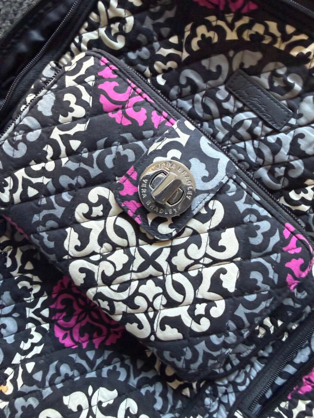 Vera Bradley Campus Backpack and Matching Wallet - Picture 7 of 9